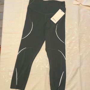 Lululemon Base Pace HR Crop 23" Reflective
